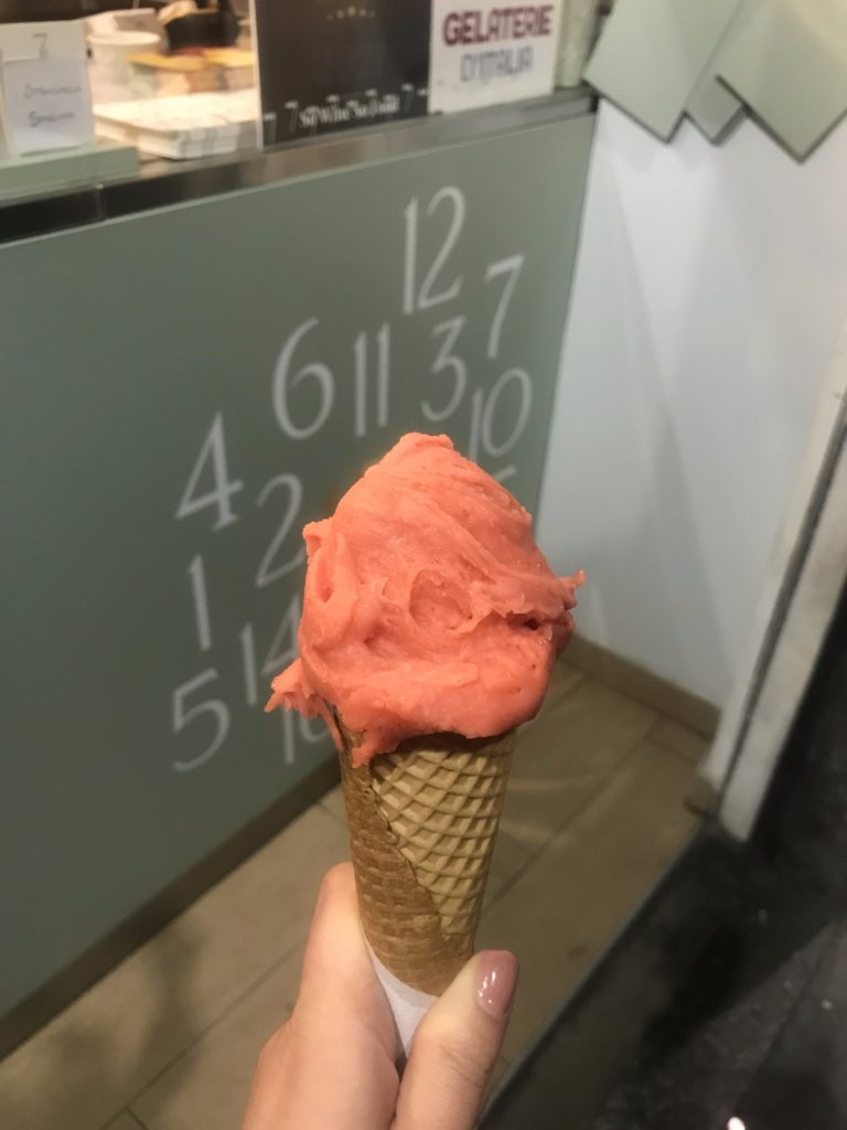 Il gelato - Gusto 17 olasz vegán étel